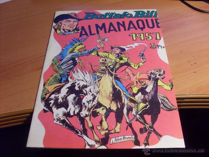 Tebeos: ALMANAQUE 1957 BUFFALO BILL . FACSIMIL (COB97) - Foto 1
