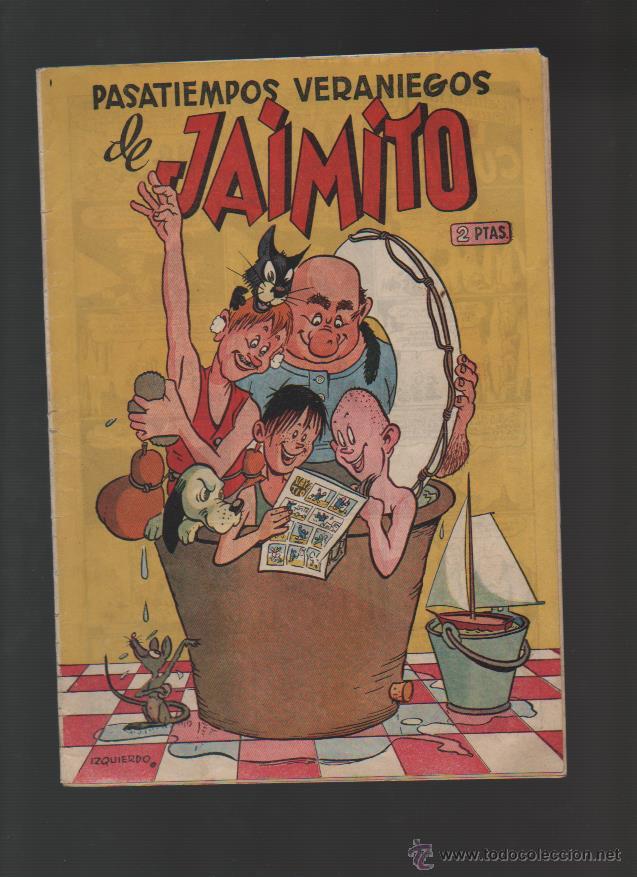 Tebeos: JAIMITO - PASATIEMPOS VERANIGOS - ORIGINAL - B 5 - Foto 1