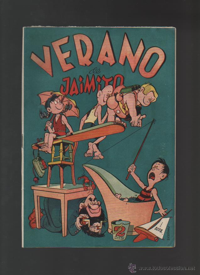 Tebeos: VERANO DE JAIMITO - ORIGINAL - B 5 - Foto 1