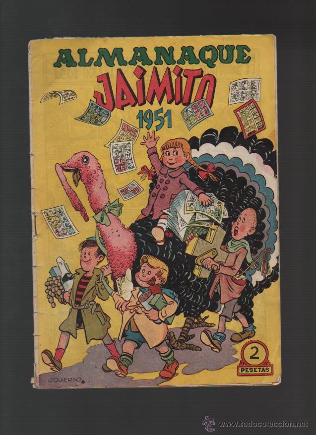 Tebeos: JAIMITO - ALMANAQUE 1951 - ORIGINAL - B 5 - Foto 1