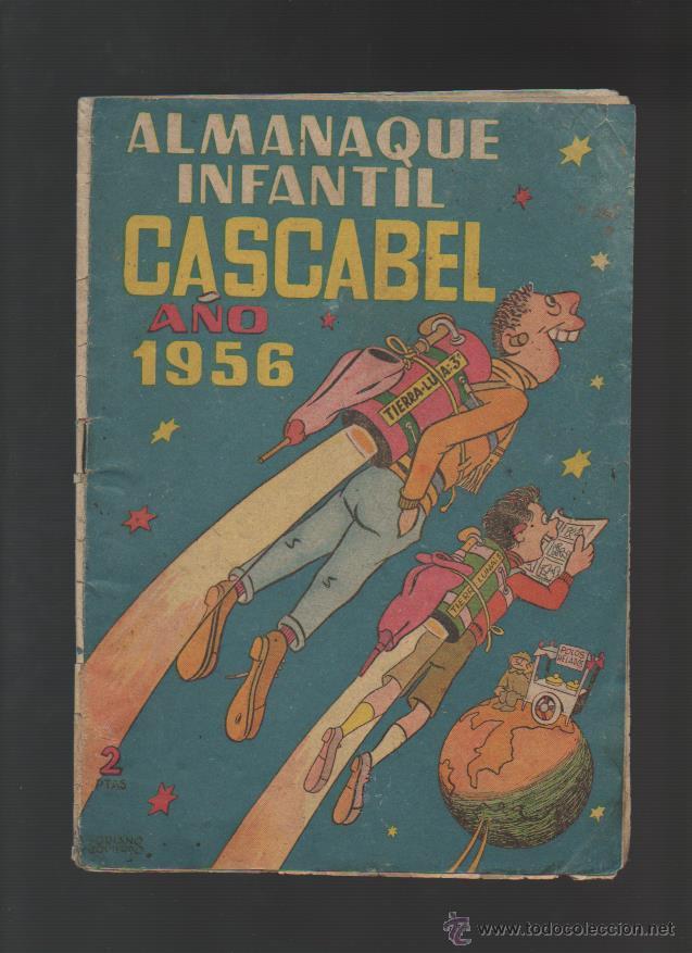 Tebeos: CASCABEL - ALMANAQUE ORIGINAL 1956 - B 5 - Foto 1
