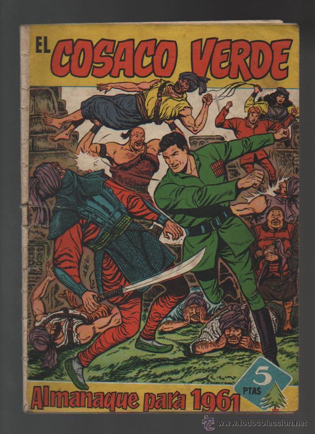 Tebeos: EL COSACO VERDE - ALMANAQUE ORIGINAL  - B 5 - Foto 1
