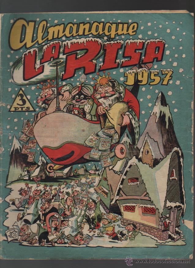 Tebeos: LA RISA - MARCO - ALMANAQUE ORIGINAL 1957 - B 5 - Foto 1
