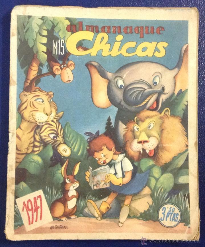Tebeos: ALMANAQUE MIS CHICAS, 1947. - Foto 1