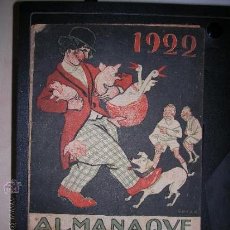 Tebeos: ALMANAQUE SUPLEMENTO CHARLOT 1922. MUY RARO