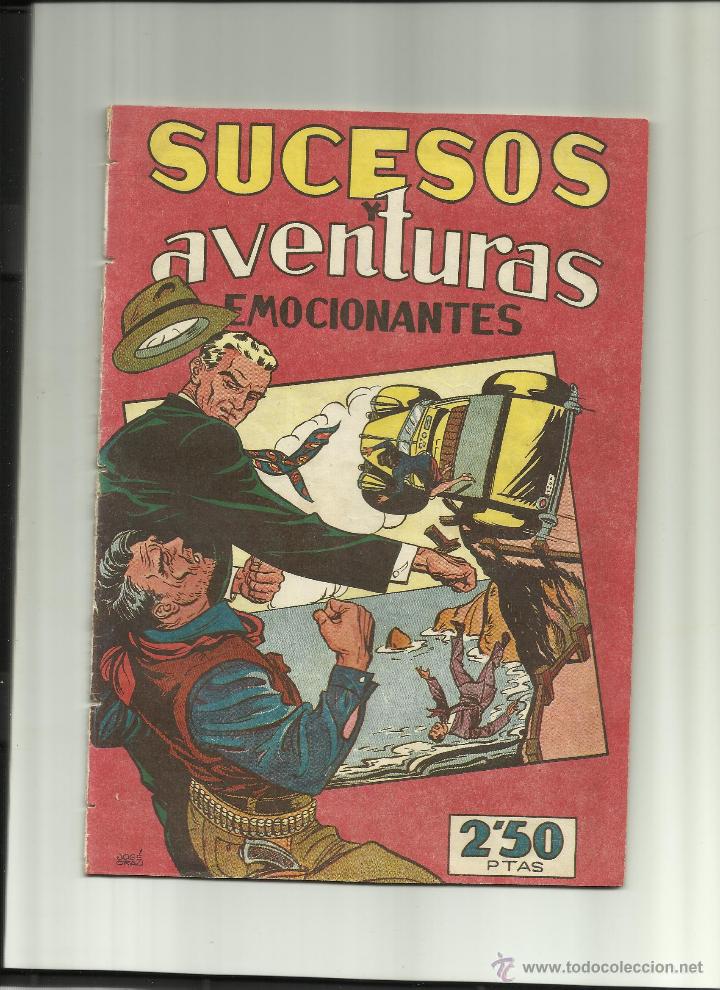 Tebeos: SUCESOS Y AVENTURAS EMOCIONANTES - Foto 1