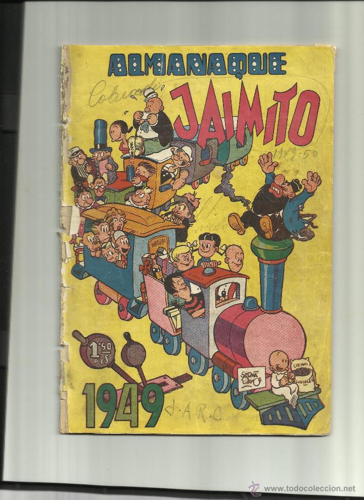 Tebeos: ALMANAQUE DE JAIMITO DE 1949 - Foto 1