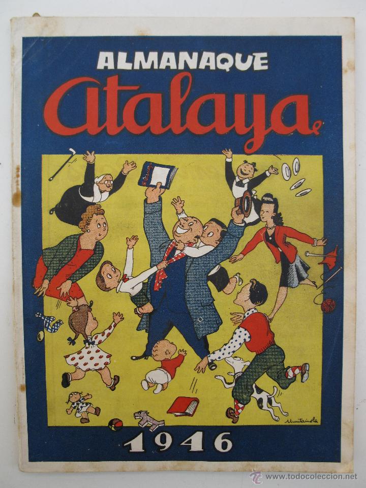 Tebeos: ATALAYA - ALMANAQUE PARA EL A&Ntilde;O 1946. - Foto 1