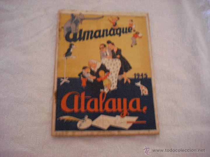 Tebeos: ATALAYA ALMANAQUE 1945 - Foto 1