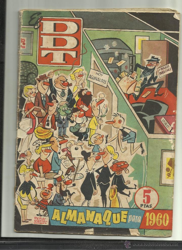 Tebeos: EL DDT ALMANAQUE DE 1960 - Foto 1