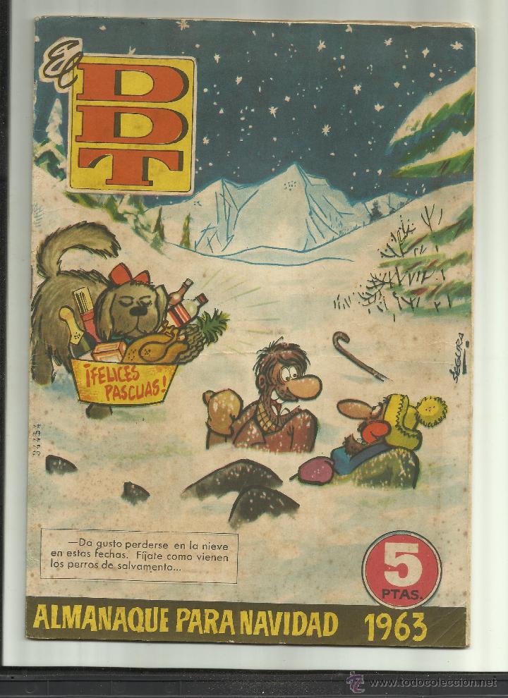 Tebeos: EL DDT ALMANAQUE DE 1963 - Foto 1