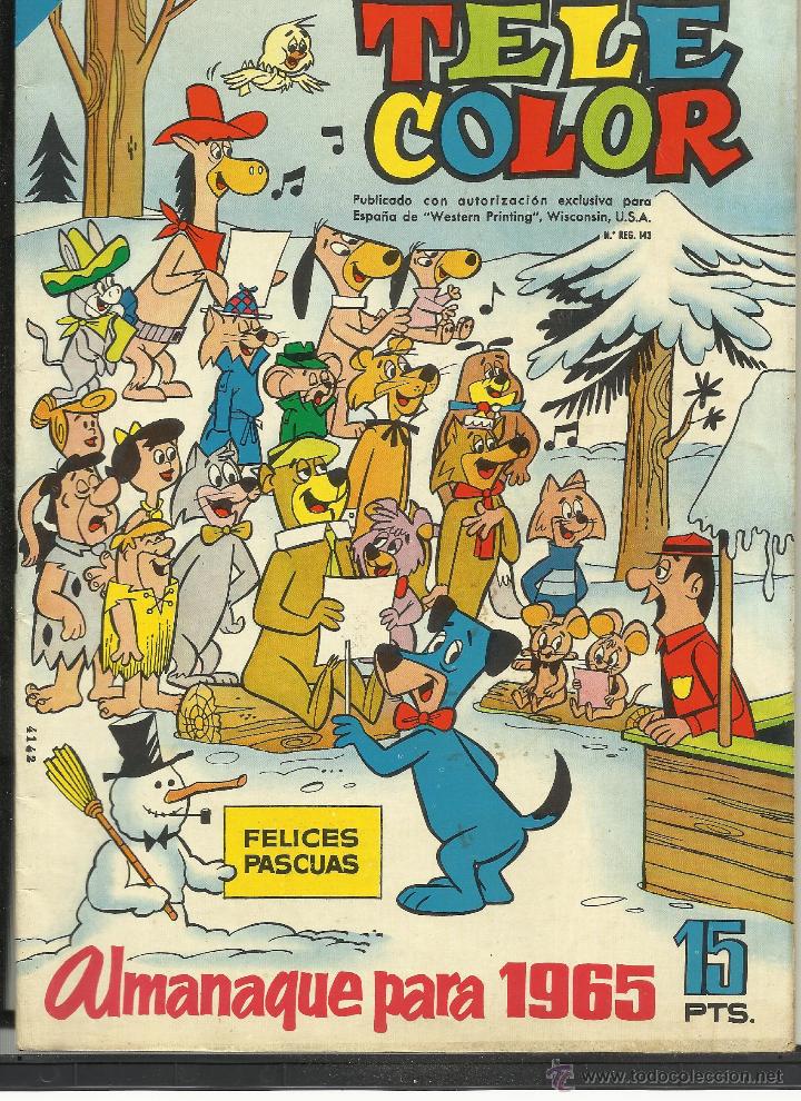 Tebeos: TELE COLOR ALMANAQUE 1965 - Foto 1