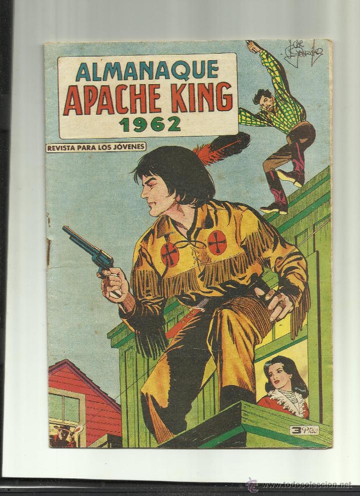 Tebeos: APACHE KING ALMANAQUE 1962 - Foto 1