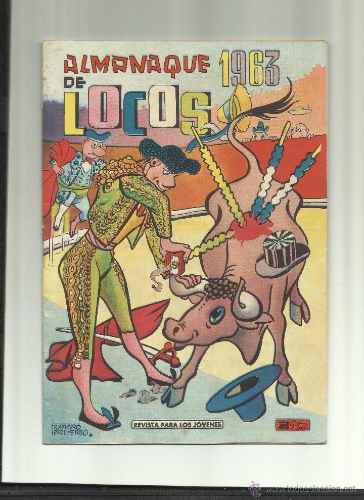 Tebeos: ALMANAQUE DE LOCOS 1963 - Foto 1