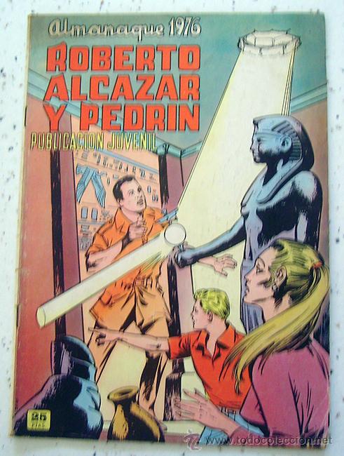 Tebeos: COMIC . ROBERTO ALCAZAR Y PEDRIN . ALMANAQUE 1976 - Foto 1