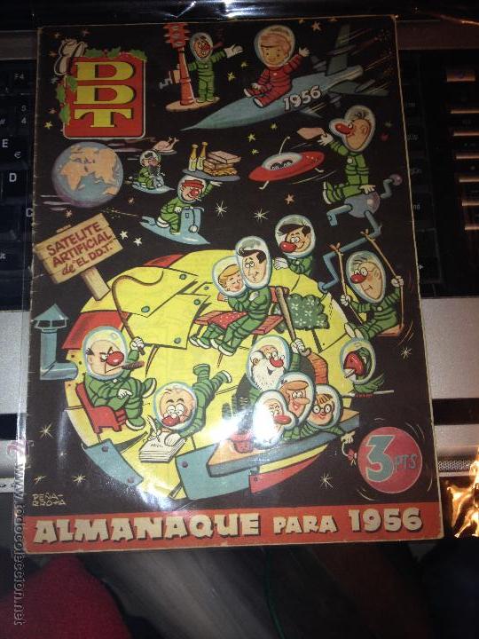 Tebeos: El DDT Almanaque para 1956 - Foto 1
