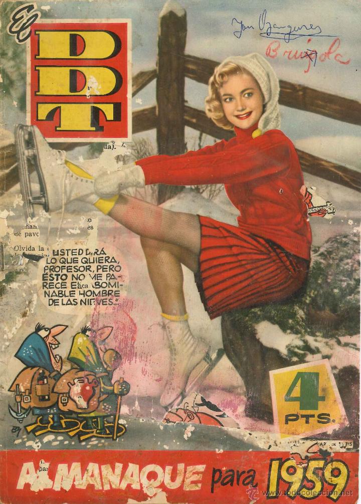 Tebeos: ALMANAQUE 1959 DEL DDT - Foto 1