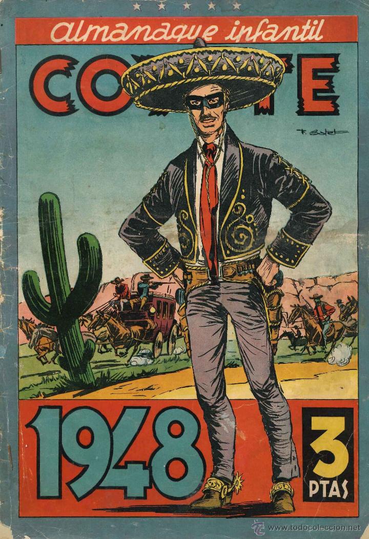 Tebeos: ALMANAQUE COYOTE 1948 - Foto 1