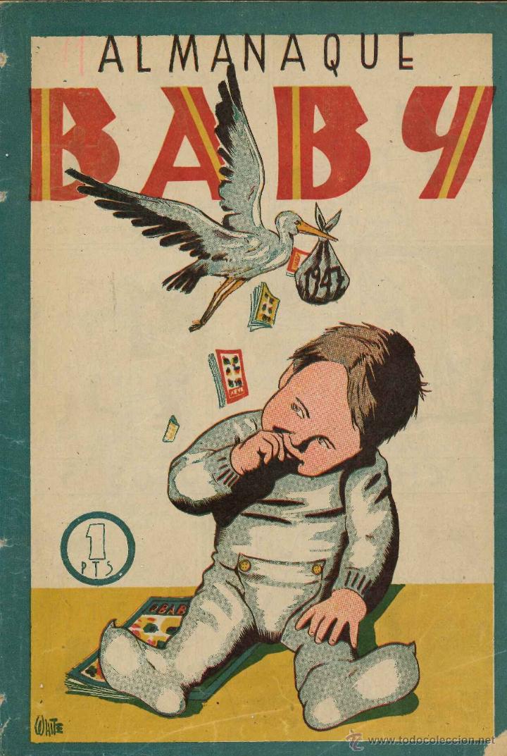 Tebeos: BABY ALMANAQUE 1947 - Foto 1