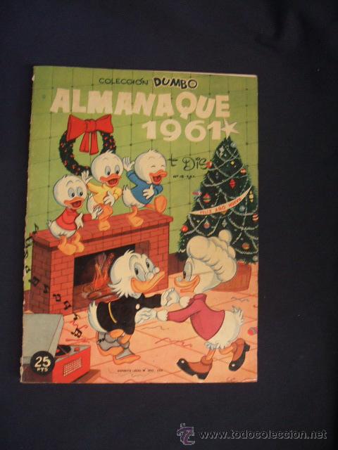 Tebeos: DUMBO ALMANAQUE 1961 - ERSA - - Foto 1