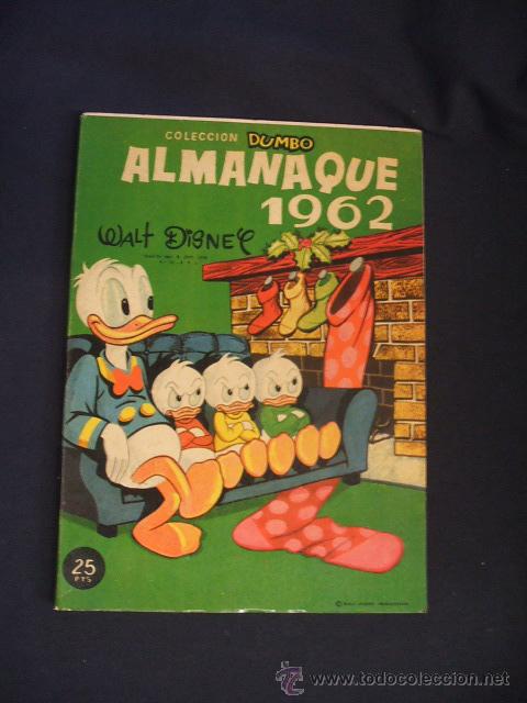 Tebeos: DUMBO ALMANAQUE 1962 - ERSA - - Foto 1