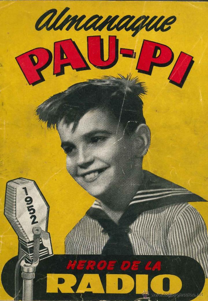 Tebeos: ALMANAQUE PAU-PI 1952 - Foto 1