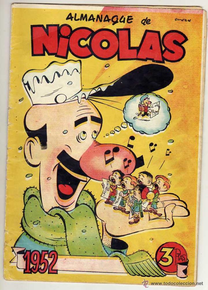 Tebeos: cliper nicolas n&ordm; 69 es almanaque 1952 - Foto 1