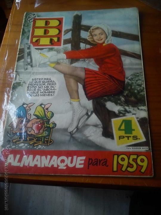 Tebeos: El DDT Almanaque para 1959 - Foto 1