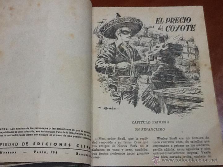 Tebeos: El coyote 12 tomos ediciones cliper 1942 - Foto 4