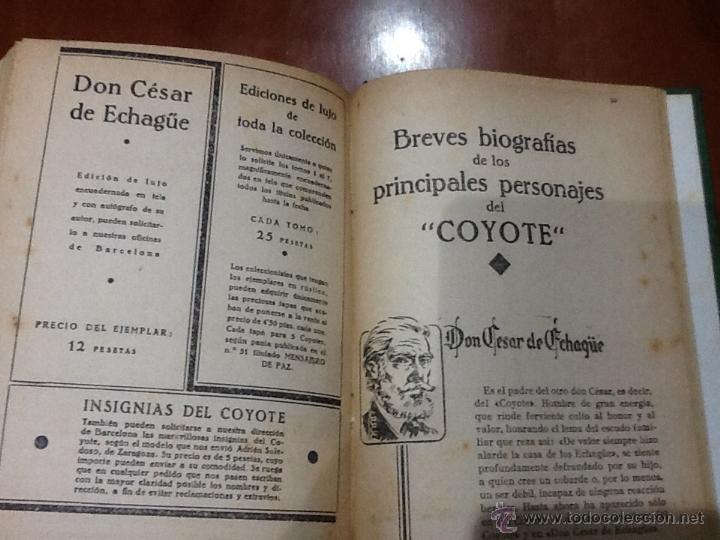 Tebeos: El coyote 12 tomos ediciones cliper 1942 - Foto 6