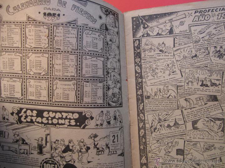 Tebeos: almanaque TBO  para 1951 - Foto 3