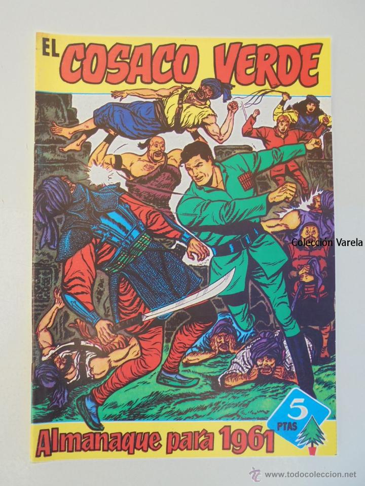 Tebeos: Almanaque El cosaco verde 1961 - Reedici&oacute;n - Foto 1