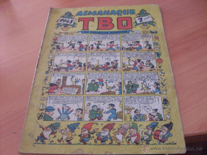 Tebeos: ALMANAQUE TBO 1948 (ORIGINAL) (COB185) - Foto 1
