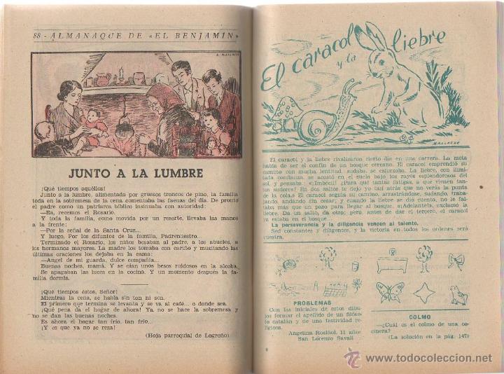 Tebeos: El benjam&iacute;n. Almanaque 1954. - Foto 4