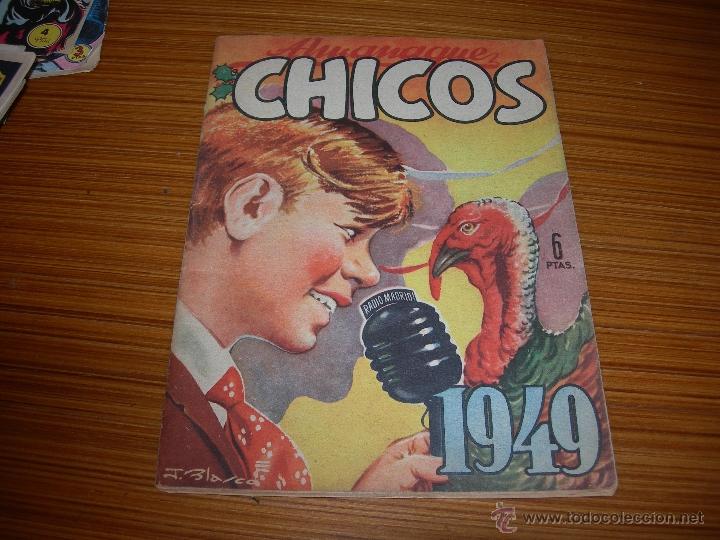 Tebeos: ALMANAQUE CHICOS PARA 1949 DE CONSUELO GIL - Foto 1