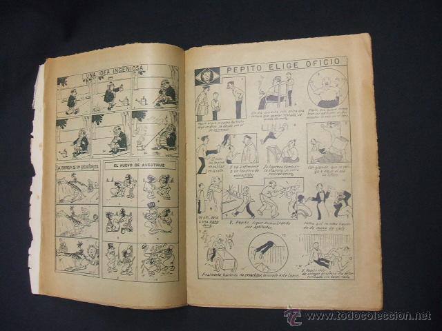 Tebeos: PULGARCITO - ALMANAQUE 1922 - - Foto 8