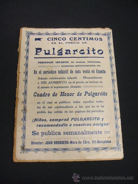 Tebeos: PULGARCITO - ALMANAQUE 1922 - - Foto 12