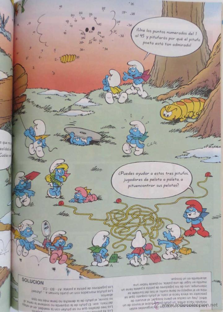 Tebeos: EL MEGA ALBUM DE LOS PITUFOS - Foto 2