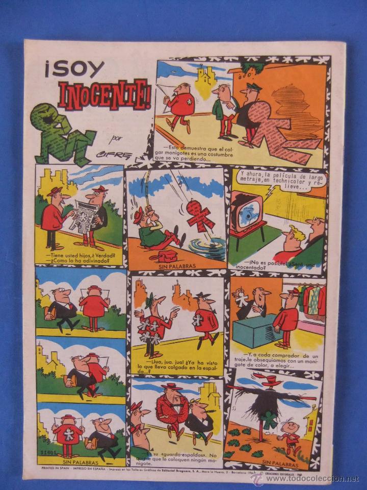 Tebeos: ALMANAQUE EL COSACO VERDE 1961 FACSIMIL - Foto 2