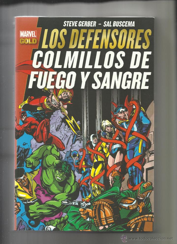Tebeos: MARVEL GOLD COMILLOS DE FUEGO Y SANGRE - Foto 1