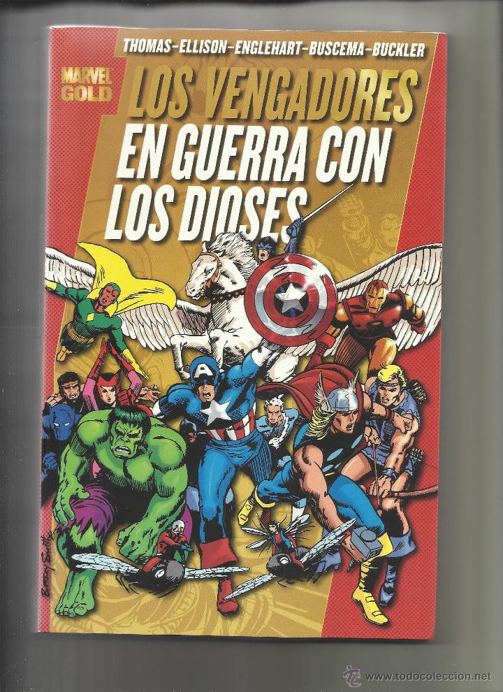 Tebeos: MARVEL GOLD EN GUERRA CON LOS DIOSES - Foto 1