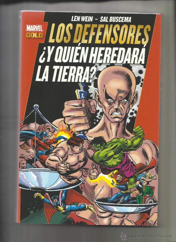 Tebeos: MARVEL GOLD Y QUIEN HEREDARA LA TIERRA - Foto 1