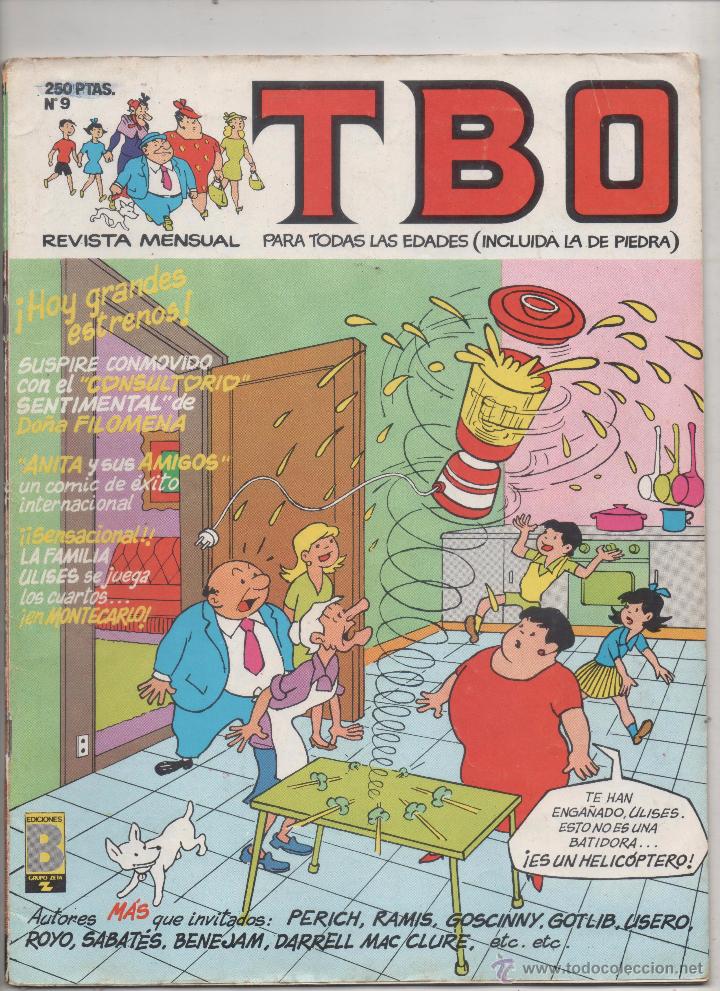 Tebeos: TBO - N&ordm; 9 - EDICIONES B - 1988. -A1 - Foto 1