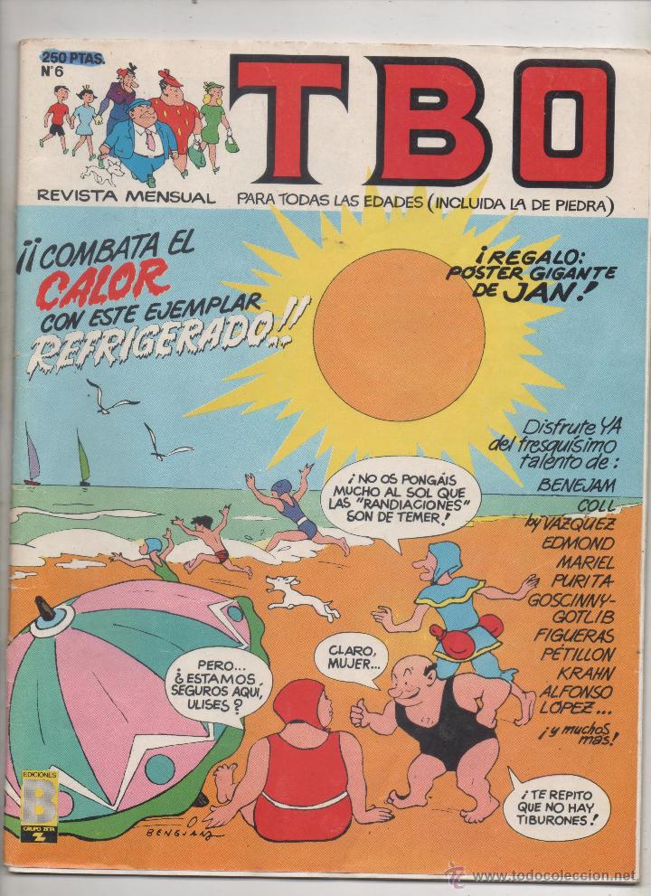 Tebeos: TBO - N&ordm; 6 - EDICIONES B - 1988. -A2 - Foto 1