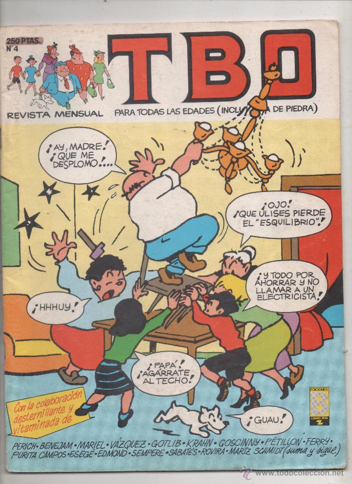 Tebeos: TBO - N&ordm; 4 - EDICIONES B - 1988. -A2 - Foto 1