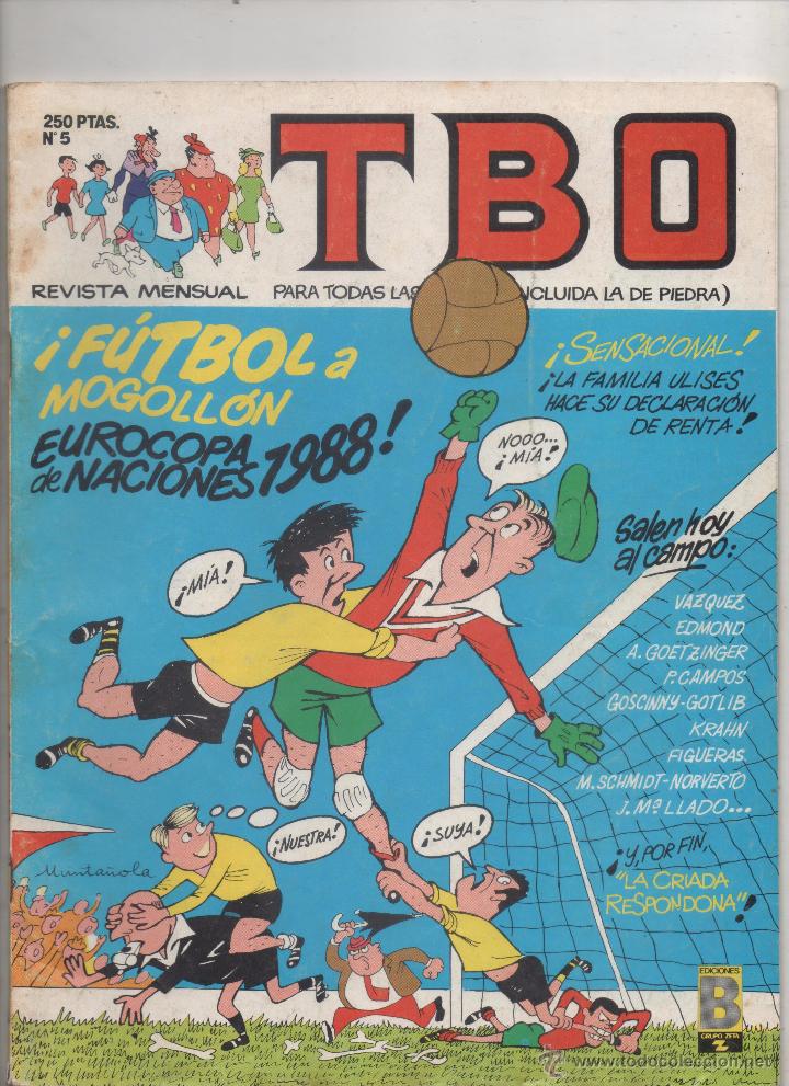Tebeos: TBO - N&ordm; 5 - EDICIONES B - 1988. -B6 - Foto 1