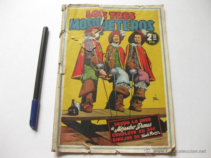 Tebeos: COMIC DE LOS TRES MOSQUETEROS SEGUN LA OBRA DE ALEJANDRO DUMAS. EDICIONES CLIPER. - Foto 1