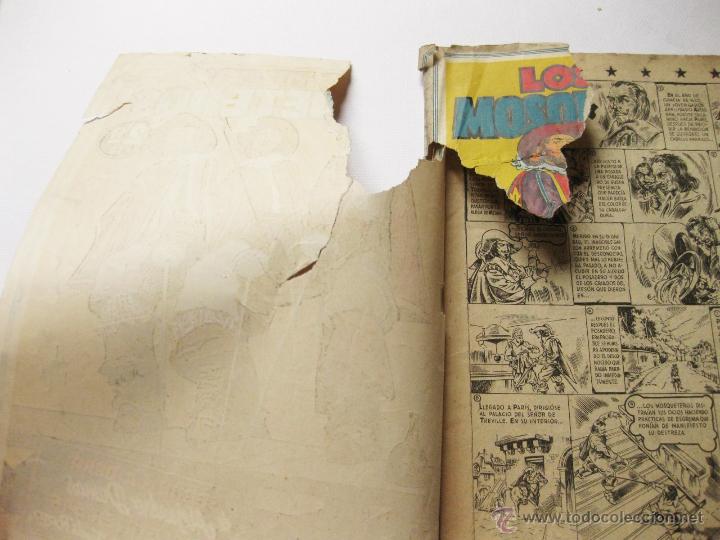 Tebeos: COMIC DE LOS TRES MOSQUETEROS SEGUN LA OBRA DE ALEJANDRO DUMAS. EDICIONES CLIPER. - Foto 2