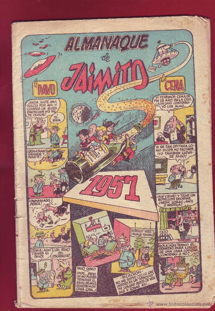 Tebeos: ALMANAQUE DE JAIMITO 1956 1957 - Foto 1