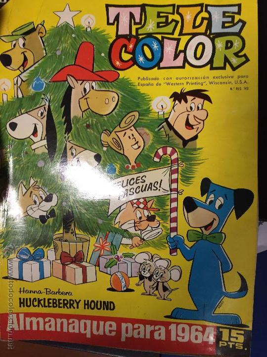 Tebeos: TELE COLOR ALMANAQUE 1964 - Foto 1